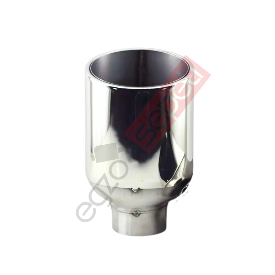 Opel Krom Egzoz Ucu Sağ  Ve Sol Takım 304 Kalite Oval Çap Ölçüsü 100x115mm