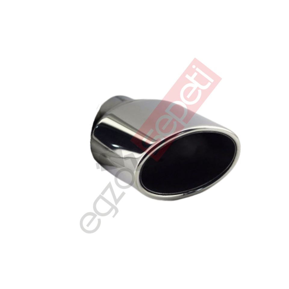 Opel Krom Egzoz Ucu Sağ  Ve Sol Takım 304 Kalite Oval Çap Ölçüsü 100x115mm
