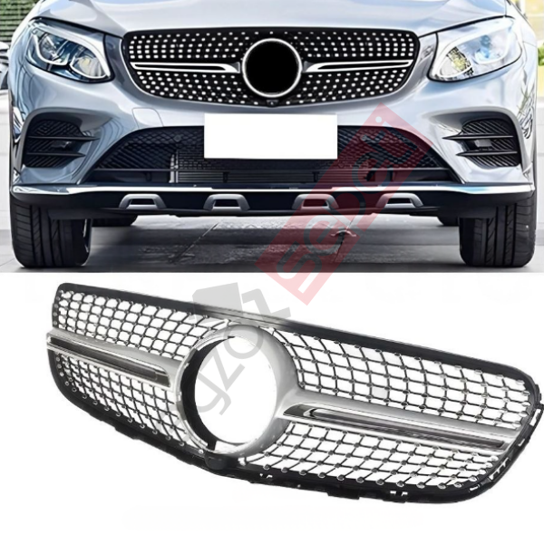 Mercedes W253 PANJUR GLC DİAMOND GRİ ÇITA 2016-2019