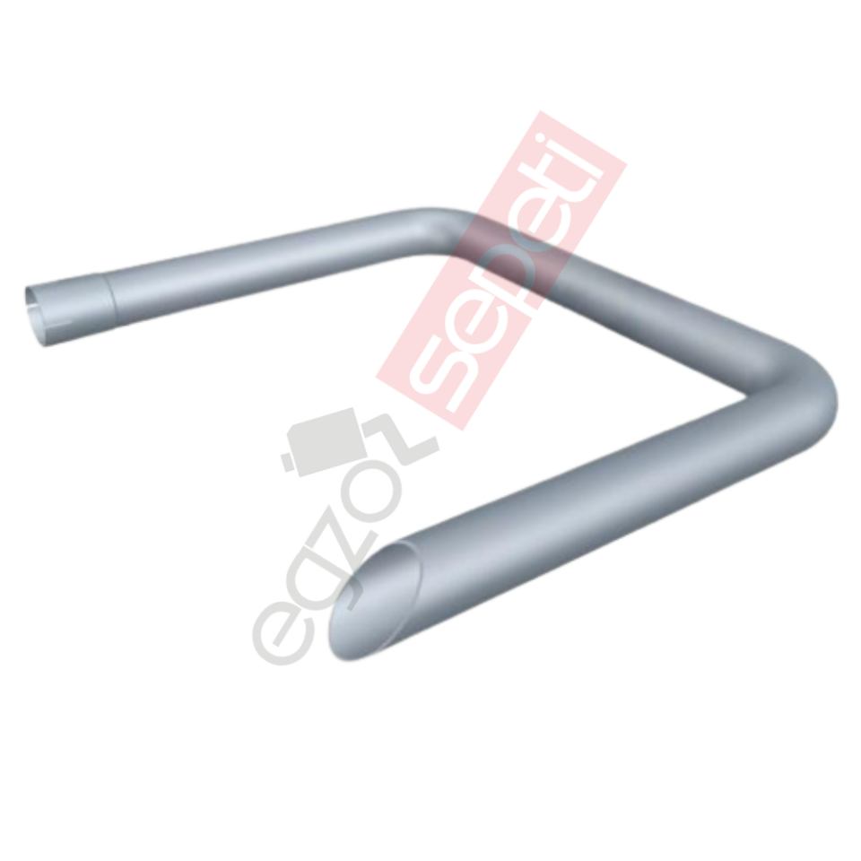 Doosan Boru, İş Makinesi, Egzoz Ön, 54726922C Doosan Ø63,5 Dkp,