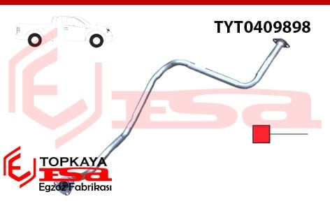 Toyota Hilux 2.8 Dsl 4X4 Ön Boru Ln106 1989 > ..