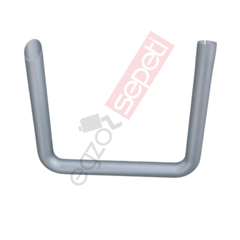 Doosan Boru, İş Makinesi, Egzoz Ön, 54726922C Doosan Ø63,5 Dkp,