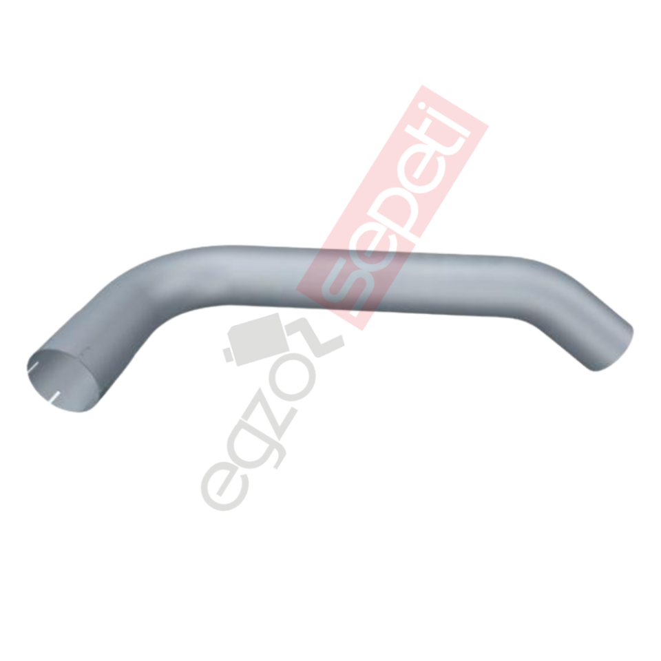 Doosan Boru, İş Makinesi, Egzoz Ön, 22444616A Doosan Ø101,6 Alusi,