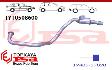 Toyota Land Cruıser 4.0 / 4.2 Arka Susturucu Borulu 1990 > 1998