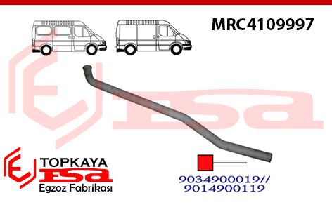 Mercedes Sprinter 408D Ön Borulu 1995 > ...