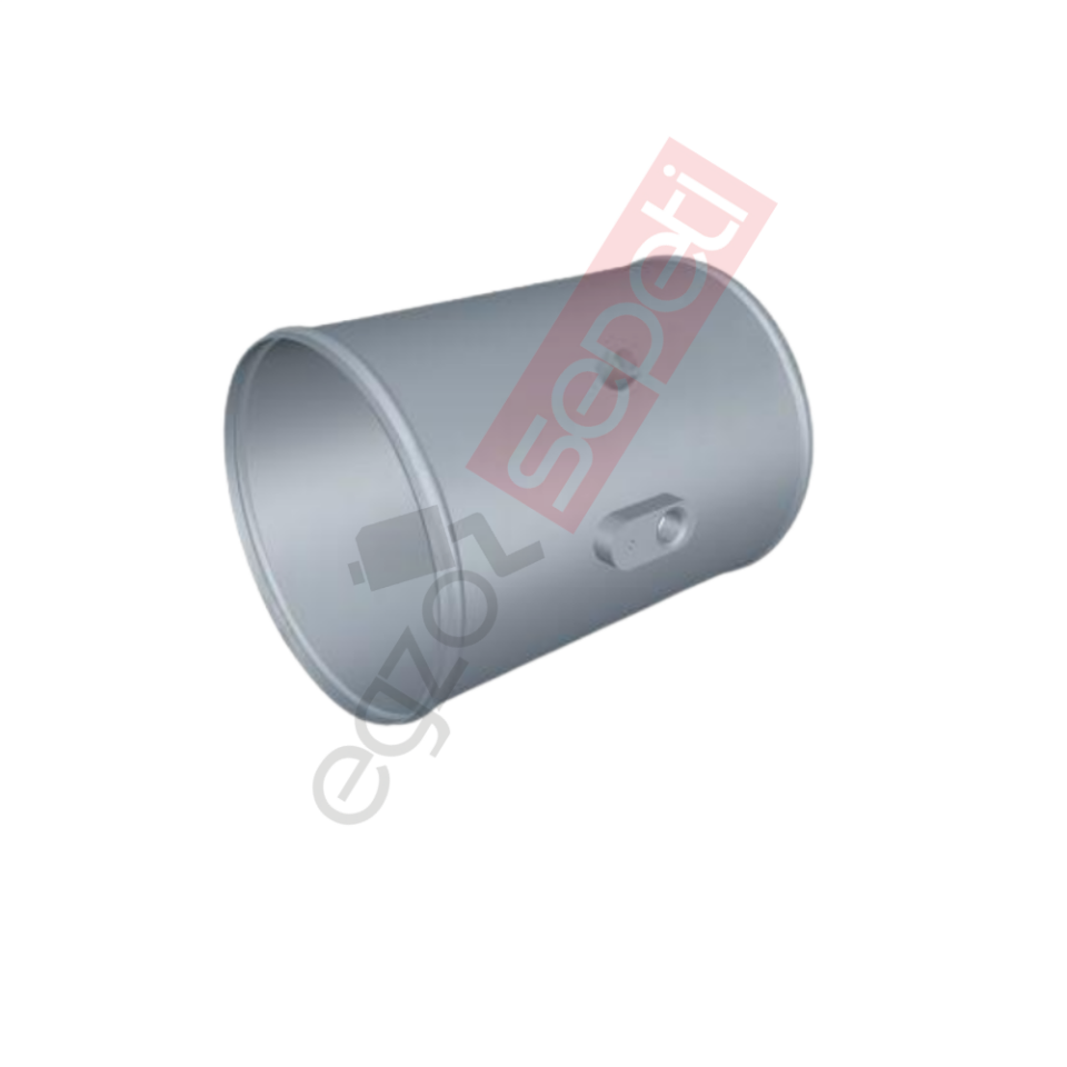 Doosan Boru, İş Makinesi, Egzoz Ön, 46601679B Doosan Ø152,4 Alusi,
