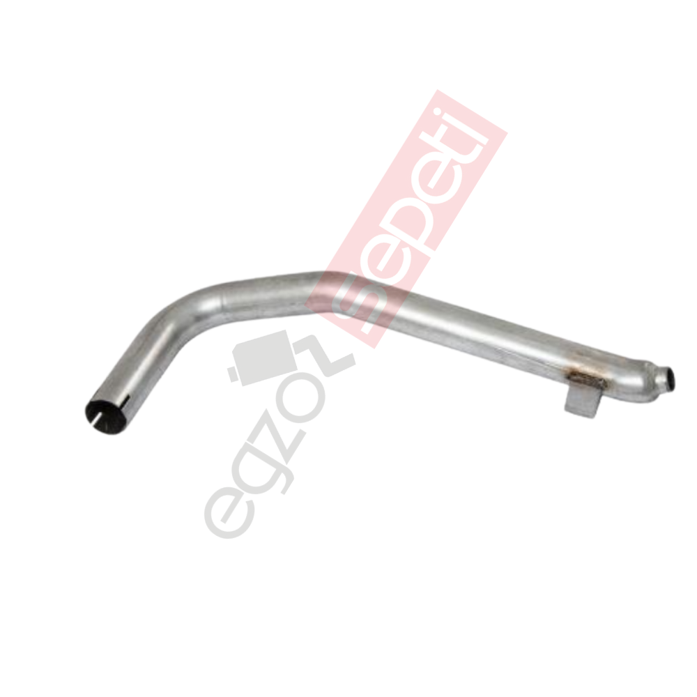 Tvh Boru, İş Makinesi, Egzoz, Ø42 Ln:515 Alusi, 3 Bükümlü, Giriş:Büzme,