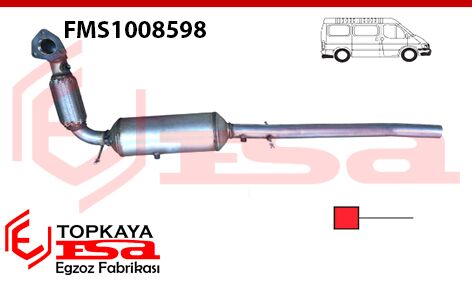 Ford Tourneo Custom 2.2 Partikül Filtre Yerine Susturucu Spiralli 2013 > ..