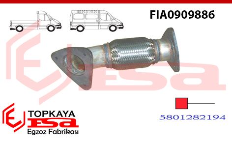 Fiat Daily 35C15 / 50C15 Ön Boru Spiralli 2012 > 2014