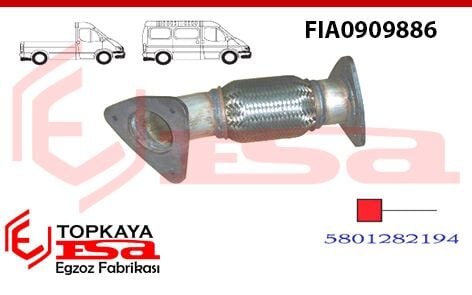 Fiat Daily 35C15 / 50C15 Ön Boru Spiralli 2012 > 2014