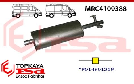 Mercedes Sprinter 312Td / 412Td Susturucu 1995 >...