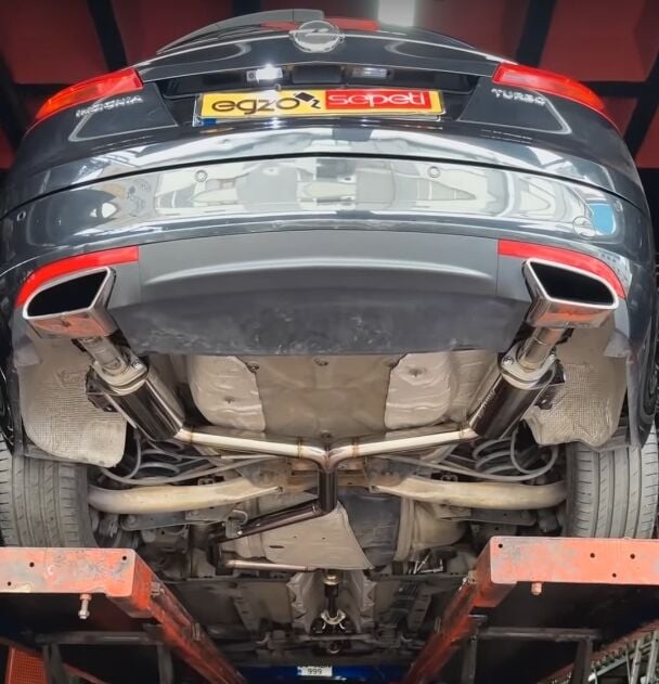 Opel İnsignia 1.6 Kumandalı Performans Çift Varex Ve Spor Sususturuculu Egzoz Kiti - Egzoz Uçları Dahil Degildir