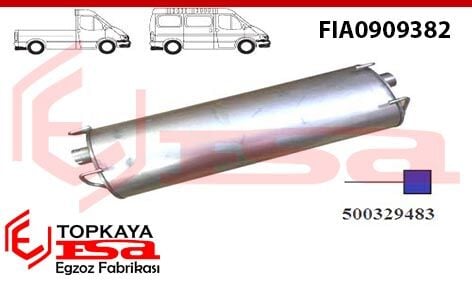 Fiat Daily (III) 40C11 / 35S13 2,8 Td Susturucu 1999 > 2002
