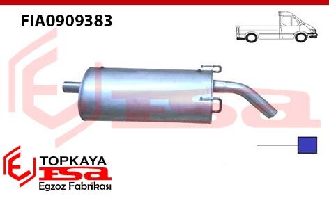 Fiat Daily 4 35 C Kamyonet Susturucu 2012 > ..