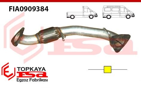 Fiat Daily Ön Ara Boru Spiralli 2013 > ..