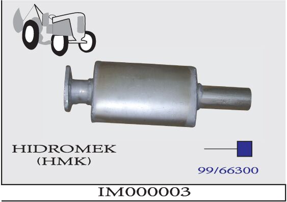 Hidromek İş Makinası Susturucusu