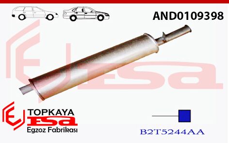 Anadol 1.3 Arka Susturucu 1969 > 1976