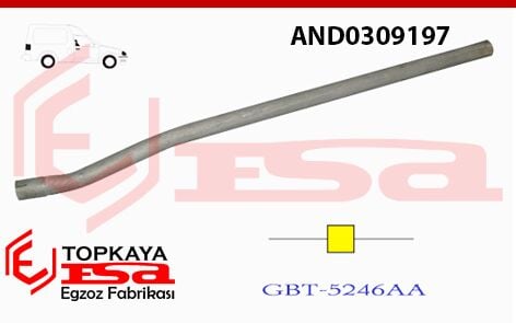 Anadol Ara Boru 1.6 / 1.9 D 1975 > …