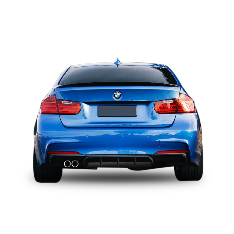 Bmw F30 M Performance Soldan Çift Çıkış Difüzör 2012- Sonrası Yerli Üretim