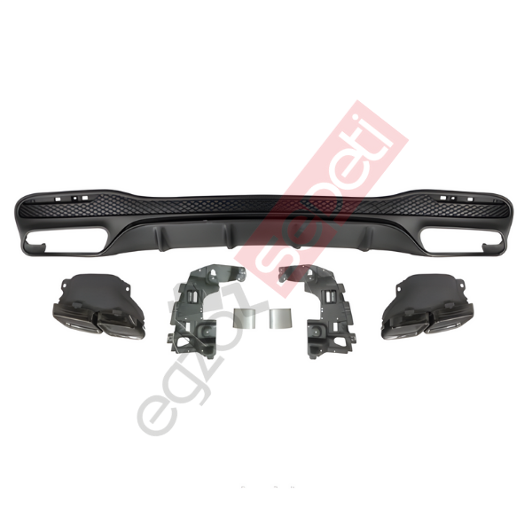 Mercedes X166 GLS63 DİFÜZÖR+EGSOZ UCU