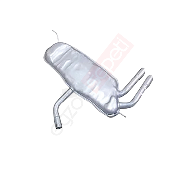 Audi A3 2.0 Fsi Arka Susturucu Baskılı Tek Giriş Çift Çıkışlı 2004 > …