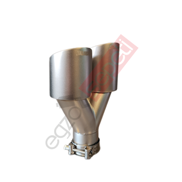Akrapoviç Krom Egzoz Ucu 90 MM Çiftli Gümüş Sag Taraf Malzeme İthal Ürün