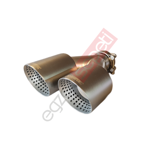 Akrapoviç Krom Egzoz Ucu 90 MM Çiftli Gümüş Sag Taraf Malzeme İthal Ürün