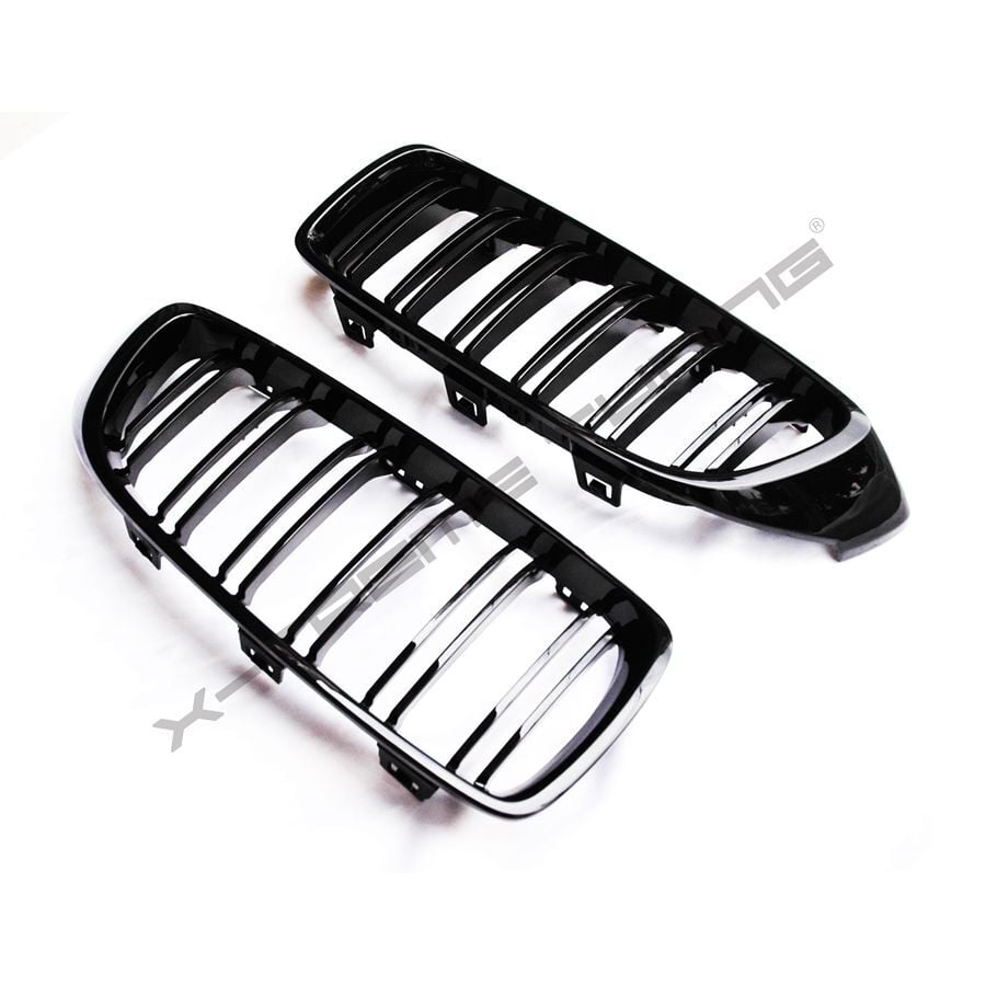 Bmw 4 Serisi F32 M4 Ön Panjur Piano Black