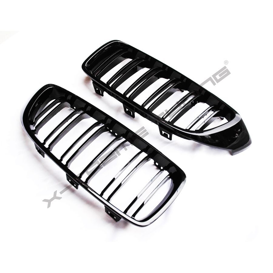 Bmw 4 Serisi F32 M4 Ön Panjur Piano Black