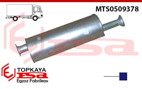 Mitsubishi Canter Fe659E Uzun Susturucu 2000 > ...