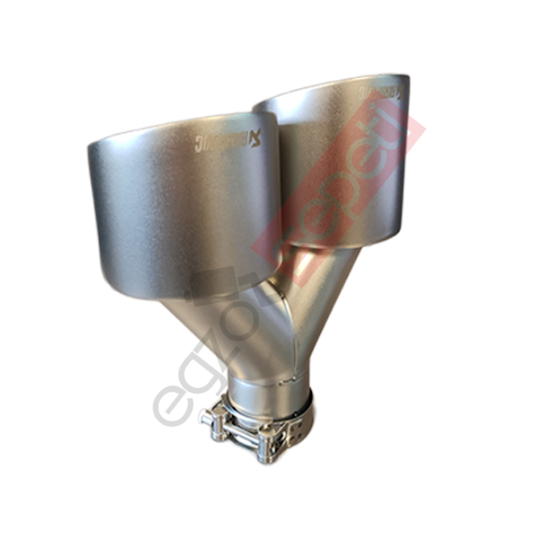 Akrapoviç Egzoz Ucu 114 MM Krom Çiftli Sag Taraf İthal Ürün