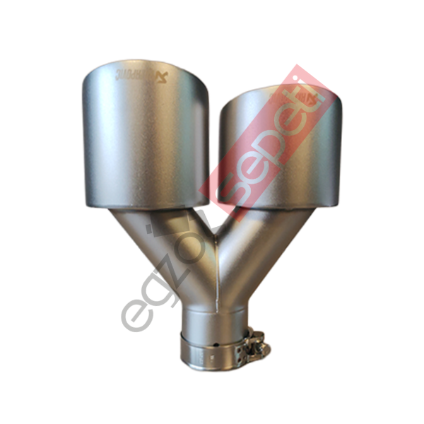 Akrapoviç Egzoz Ucu 114 MM Krom Çiftli Sol Taraf İthal Ürün