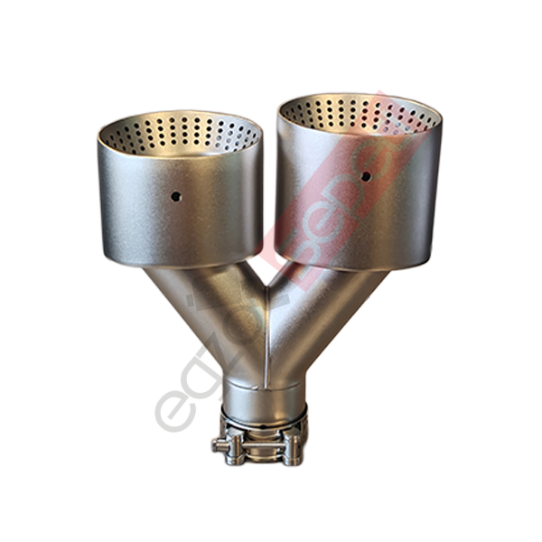 Akrapoviç Egzoz Ucu 114 MM Krom Çiftli Sol Taraf İthal Ürün