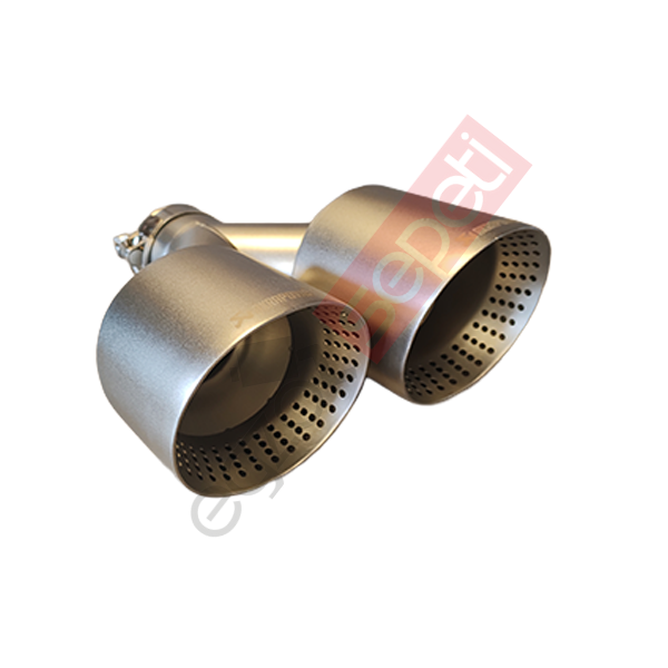 Akrapoviç Egzoz Ucu 114 MM Krom Çiftli Sol Taraf İthal Ürün