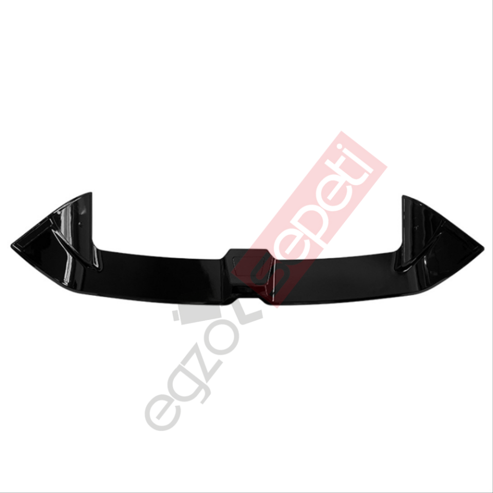 GOLF 8 IÇIN UYUMLU OETTINGER SPOILER- PIANO BLACK (PARLAK SIYAH)