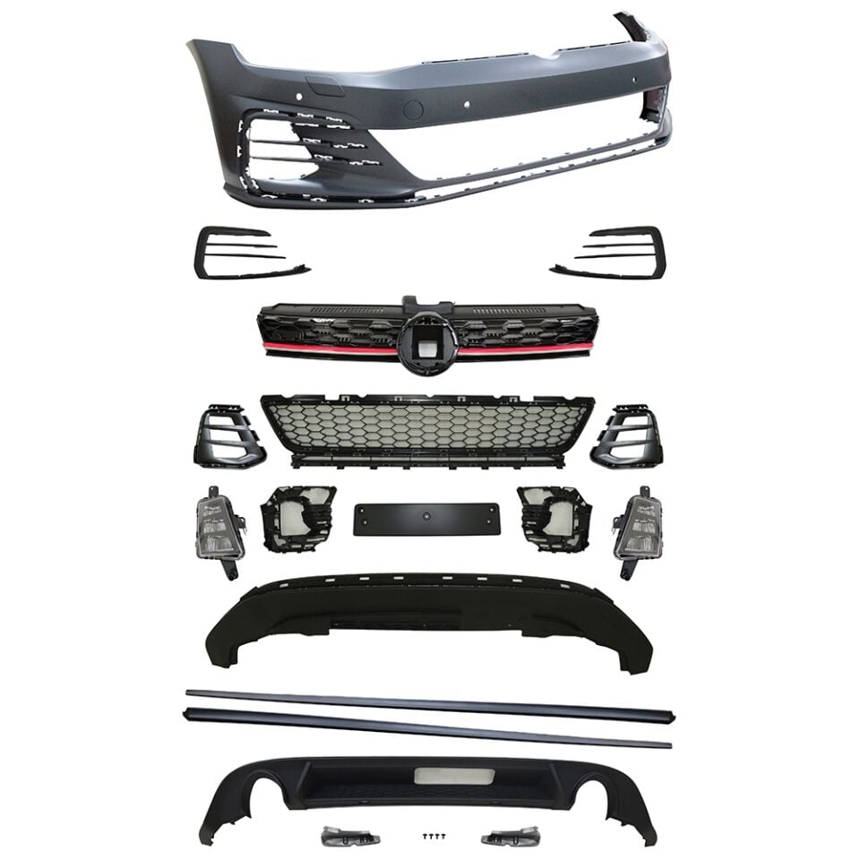 GOLF 7.5 GTİ BODY KİT (GOLF VII FACELİFT BODY KİT)