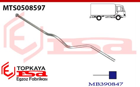 Mitsubishi Canter 449 Uzun Çıkış Borusu ... < 1998