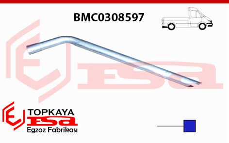 Bmc Tm 30 2.5 Çıkış Borusu 1983 > 1989