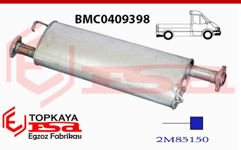 Bmc Levend M103 3.0 Kamyonet Susturucu 1995 > 1998