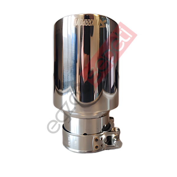 Akrapoviç Gümüş Egzoz Ucu 90 MM İthal Ürün