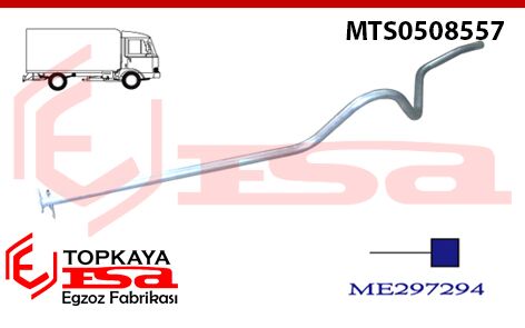 Mitsubishi Canter Fe 659F Td Uzun Çıkış Borusu 1998 > ...