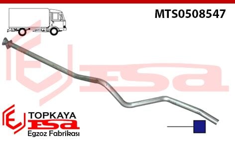 Mitsubishi Canter 659 Td Ф60 Çıkış Borusu