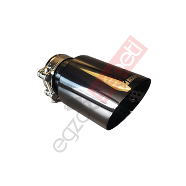 Akrapoviç Egzoz Ucu 90 MM Parlak Siyah Delikli  İthal Ürün