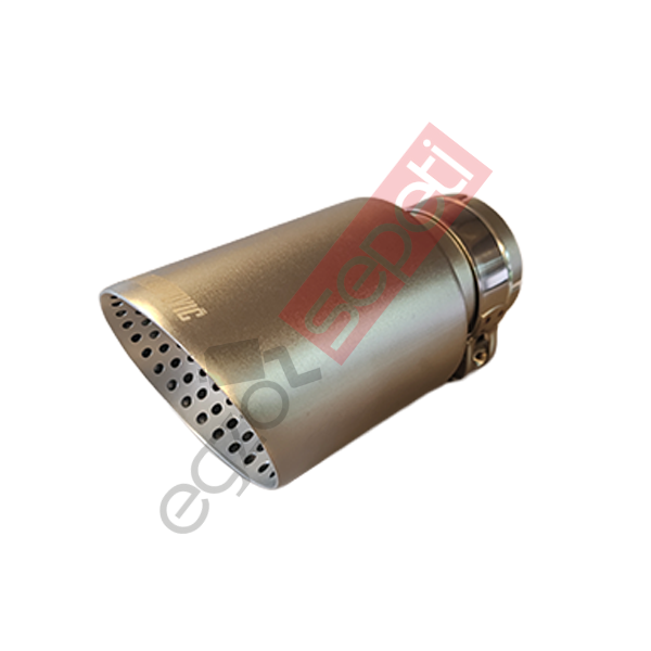 Akrapoviç Mat Krom Egzoz Ucu 90 MM Delikli İthal Ürün