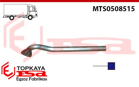 Mitsubishi Canter Fuso 839 Çıkış Borusu 2008 > …