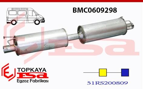 Bmc M111 Arka Ve Orta Susturucu 2002 > ...