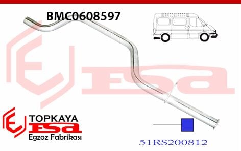 Bmc M111 Minibüs Çıkış Borusu 2002 > ...