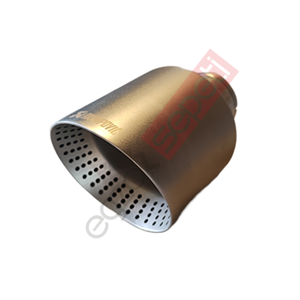 Akrapoviç Egzoz Ucu 114 MM Mat Krom Gerçek Karbon Malzeme İthal Ürün