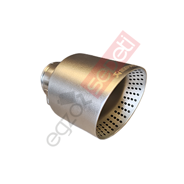 Akrapoviç Egzoz Ucu 114 MM Mat Krom Gerçek Karbon Malzeme İthal Ürün