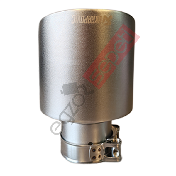 Akrapoviç Egzoz Ucu 114 MM Mat Krom Gerçek Karbon Malzeme İthal Ürün